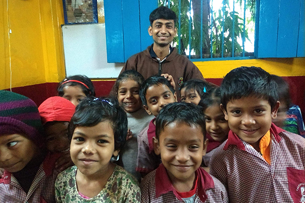 Push Support New School in Calcutta