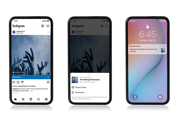 New Instagram Ads: Reminder and Search Ads